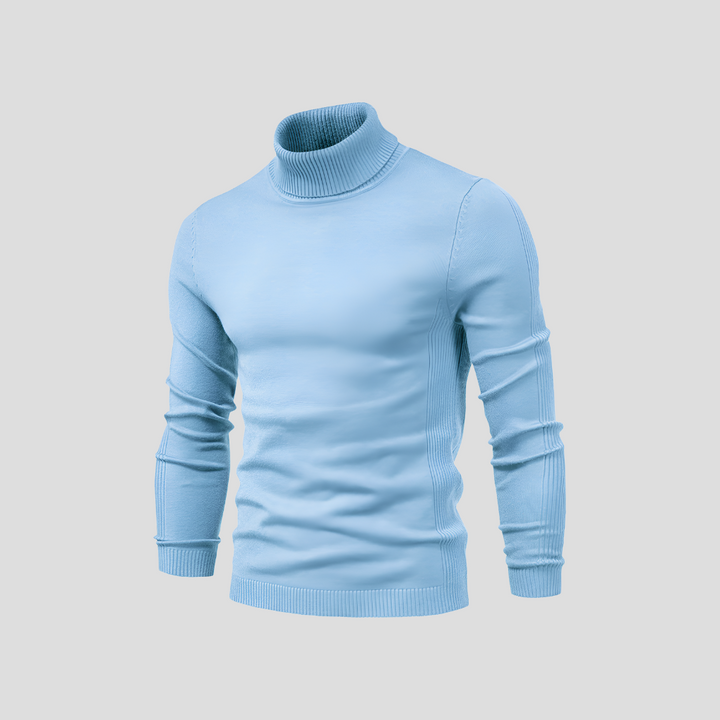 Maglione a collo alto da uomo