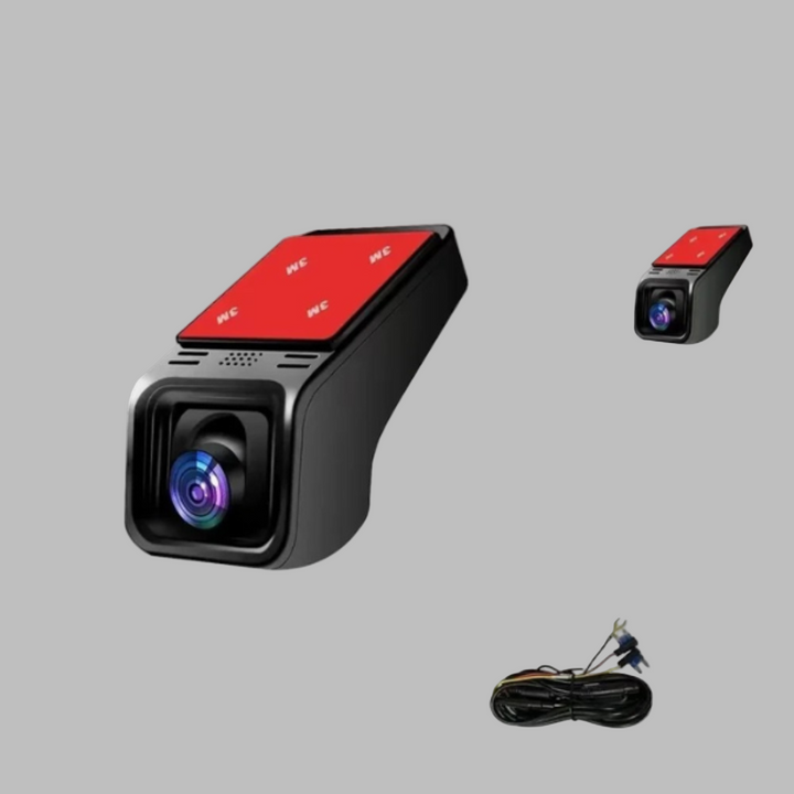 Dashcam 4K con GPS + doppia fotocamera