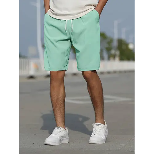 Pantaloncini estivi a vita alta da uomo, traspiranti