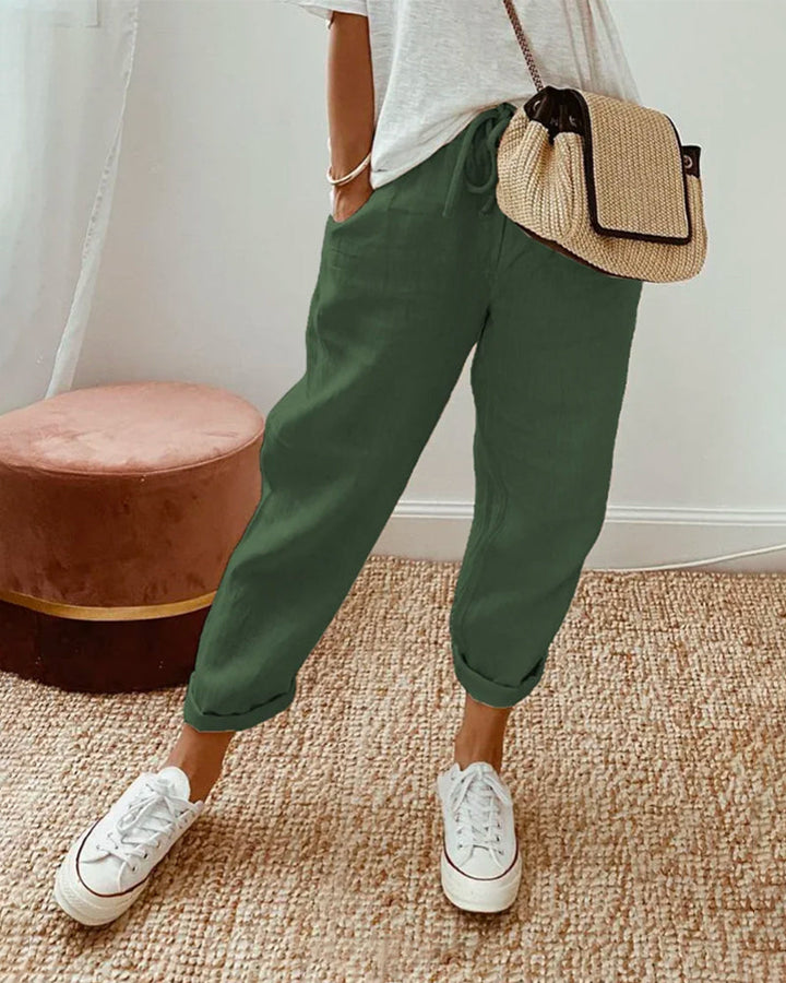 ComfortFit - Pantaloni da Jogging con Vita Elasticizzata e Cordoncino