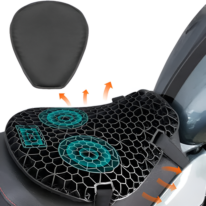 Cuscino in gel per sella da moto per viaggi a lunga distanza