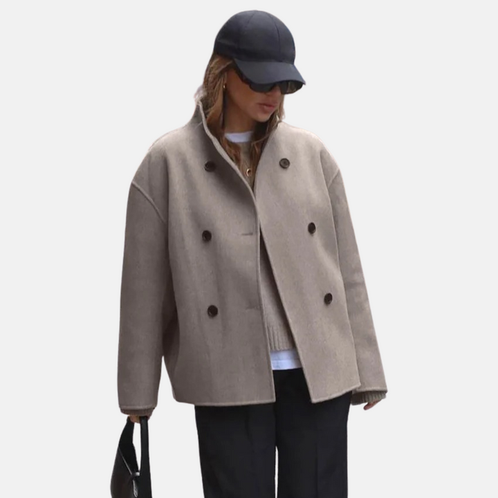 Cappotto in lana vintage da donna