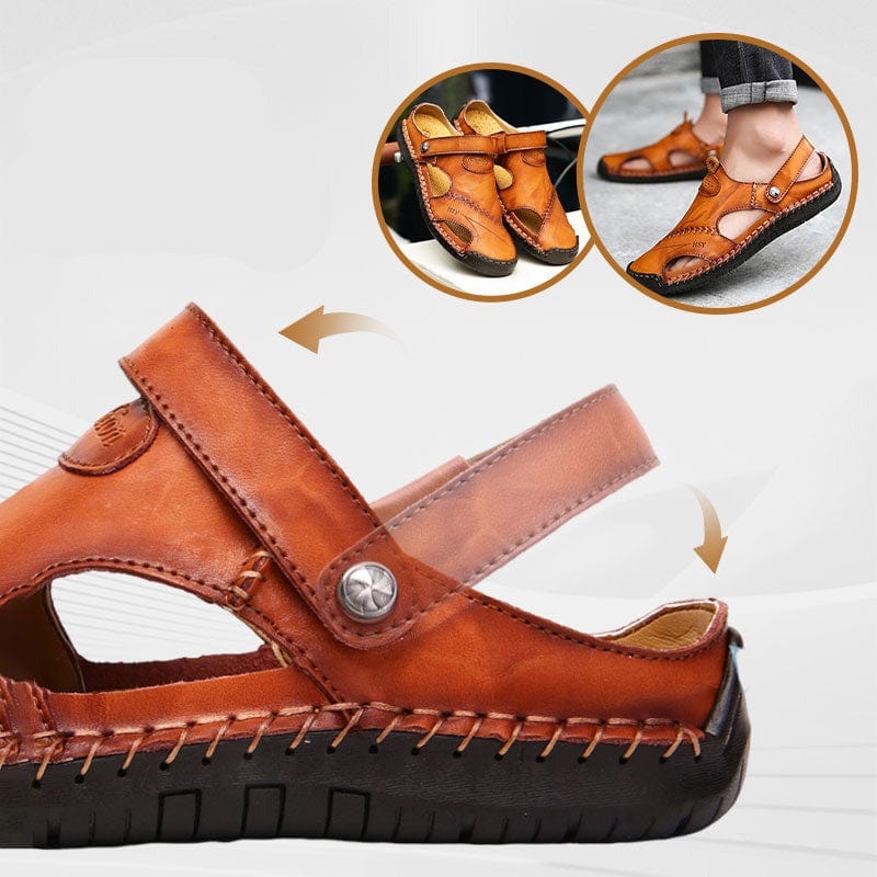 Sandali in pelle per uomo