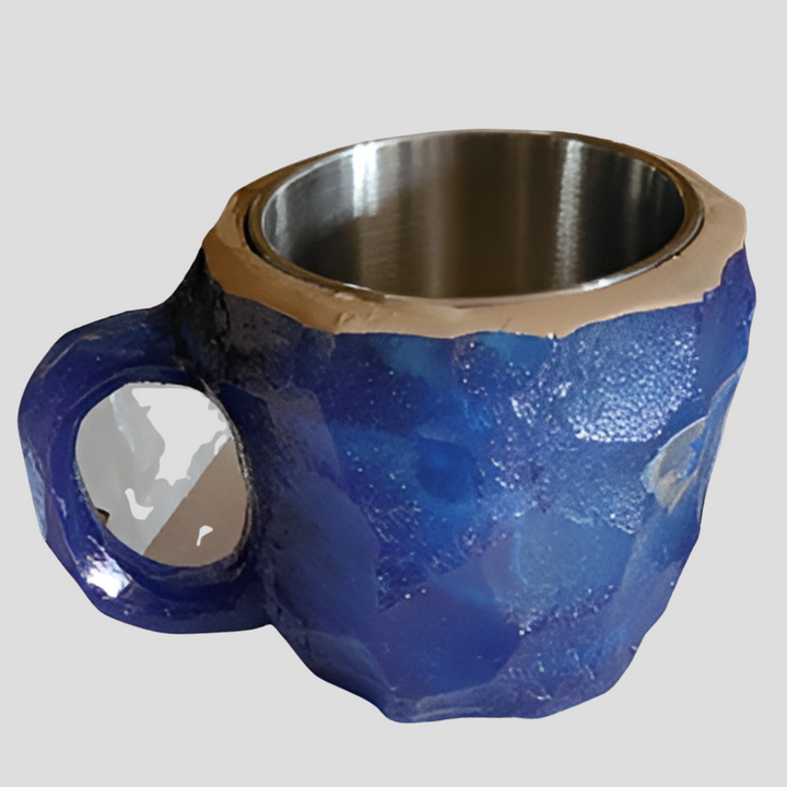 Tazze da caffè in cristallo minerale