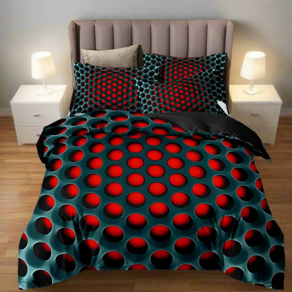 Set copripiumino Cosmic Vortex 3 pezzi