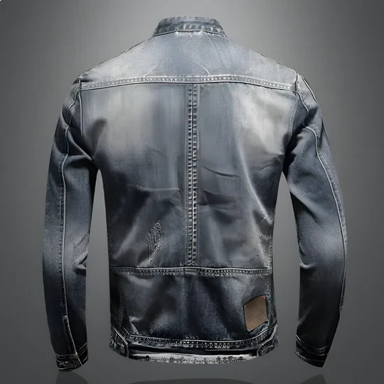 Giacca di jeans retrò per uomo