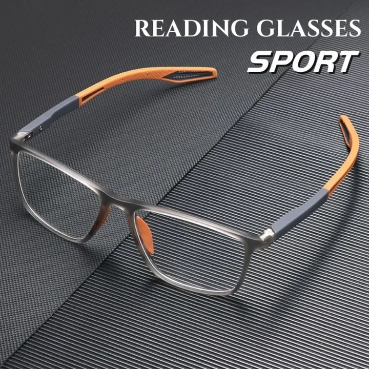 Occhiali da lettura sportivi ultraleggeri anti luce blu
