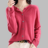 Cardigan con scollo a V da donna