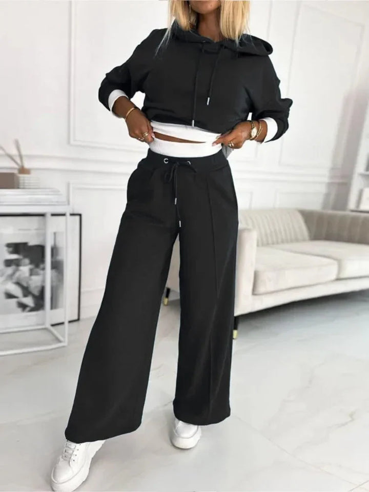 Elegante set da jogging per donna in due pezzi