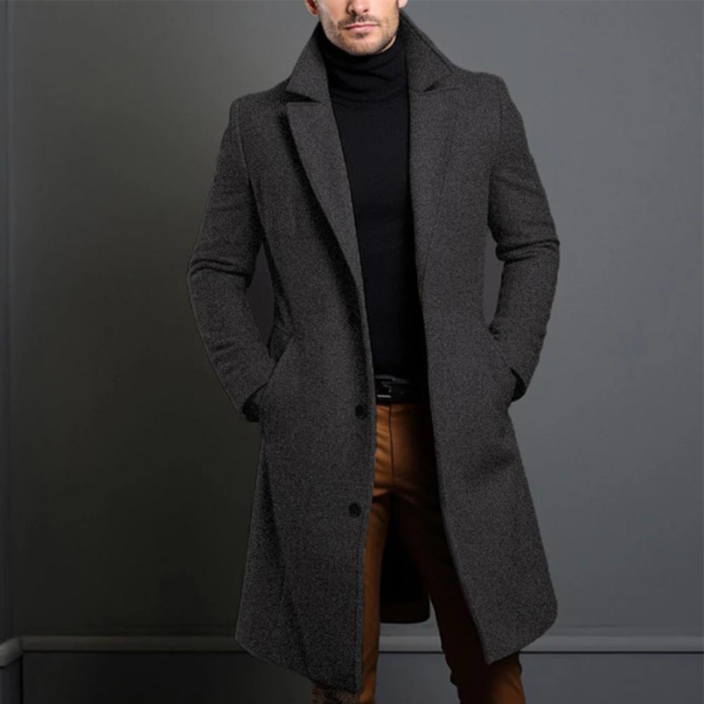 Cappotto di lana da uomo: stile senza tempo per le giornate fredde