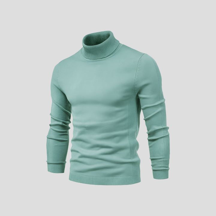 Maglione a collo alto da uomo
