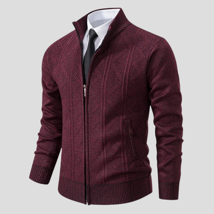 Cardigan in maglia da uomo