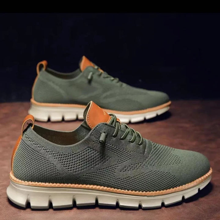 Sneakers da uomo in rete traspirante