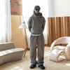 Tuta oversize casual da uomo
