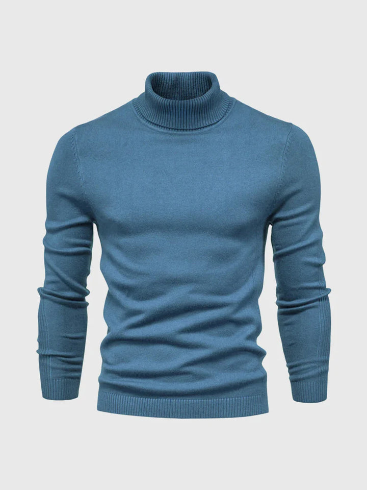 Maglione a collo alto da uomo