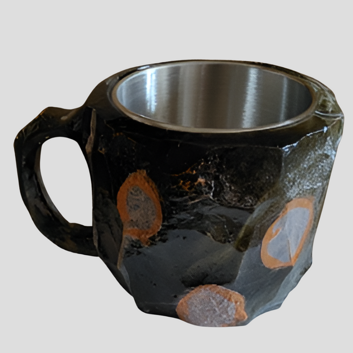 Tazze da caffè in cristallo minerale