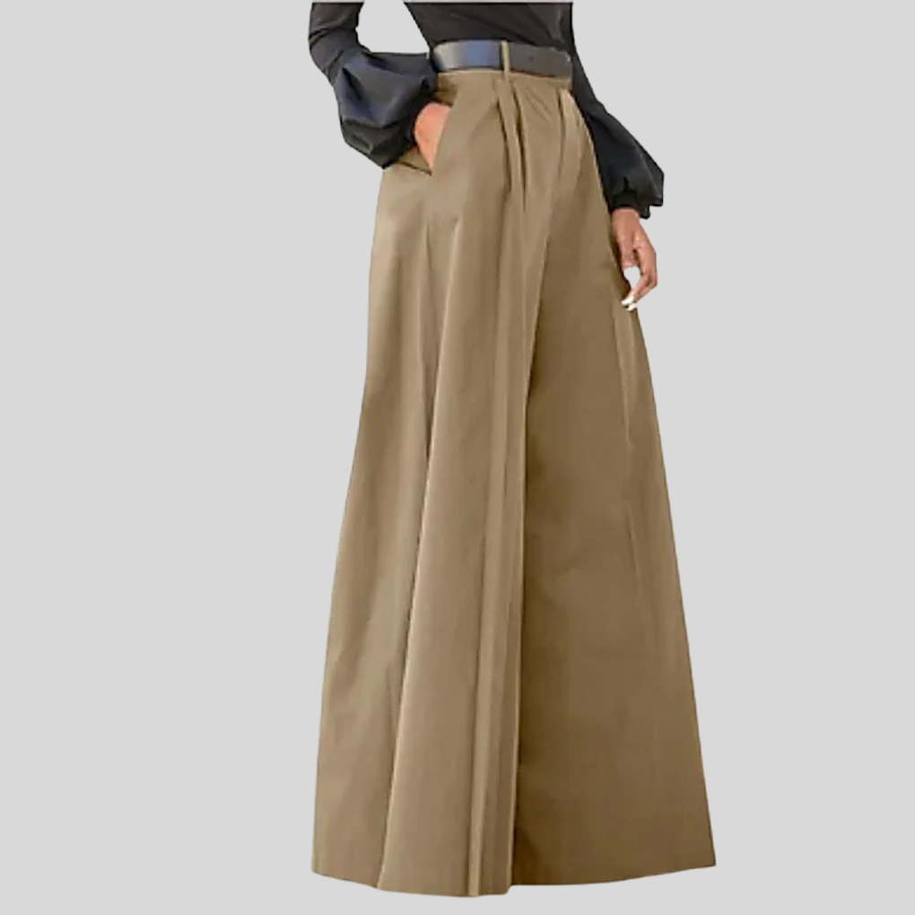 Pantaloni a gamba larga da donna