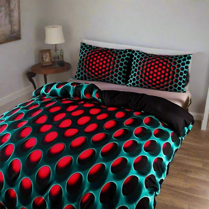Set copripiumino Cosmic Vortex 3 pezzi