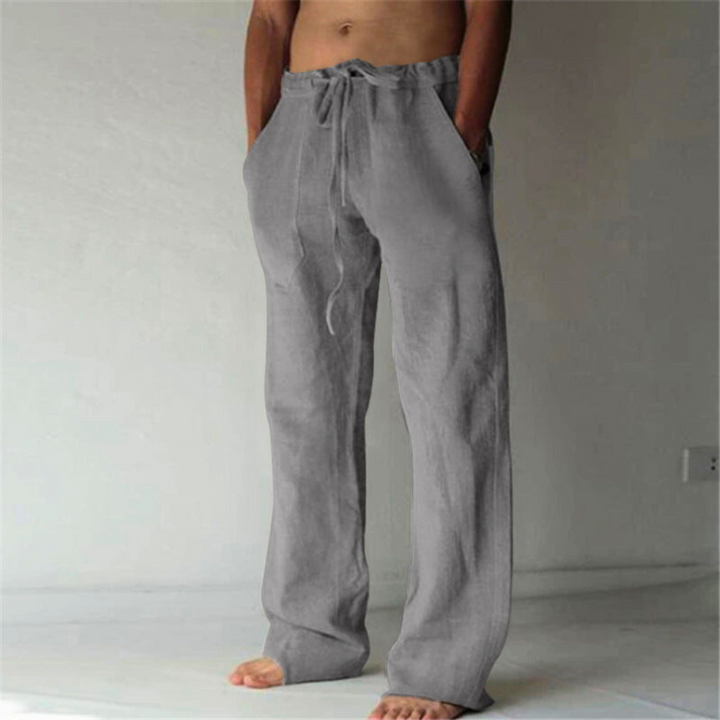 Comodo abbigliamento casual a vita alta con coulisse