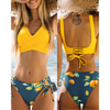 Bikini da spiaggia 2 pezzi da donna Stile estivo vibrante