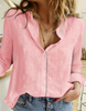 Camicia leggera con bottoni da donna