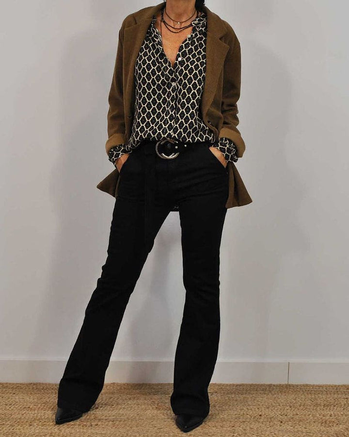 Camicetta donna con scollo a V