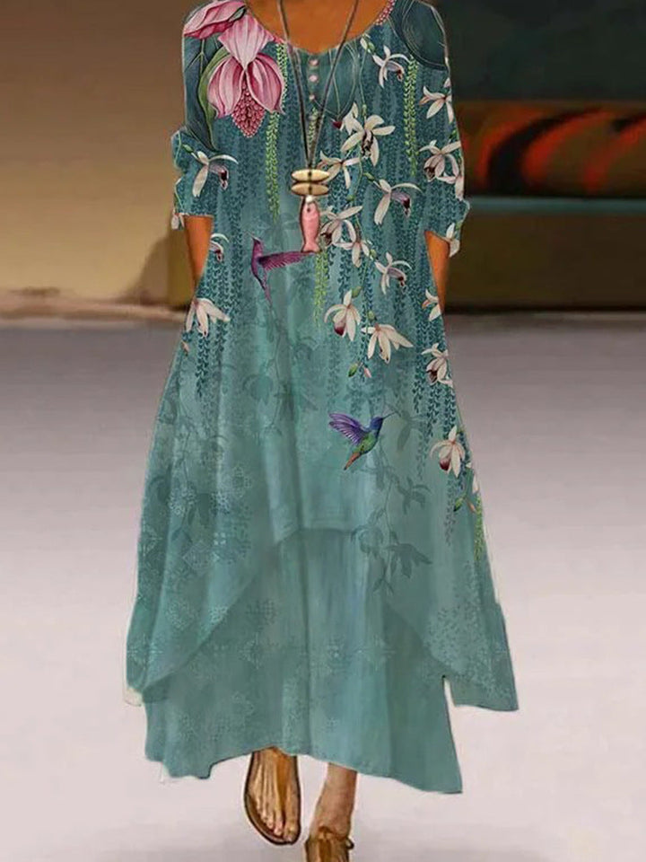 Abito elegante da donna in cotone