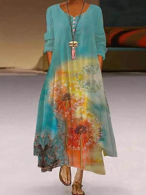 Abito elegante da donna in cotone