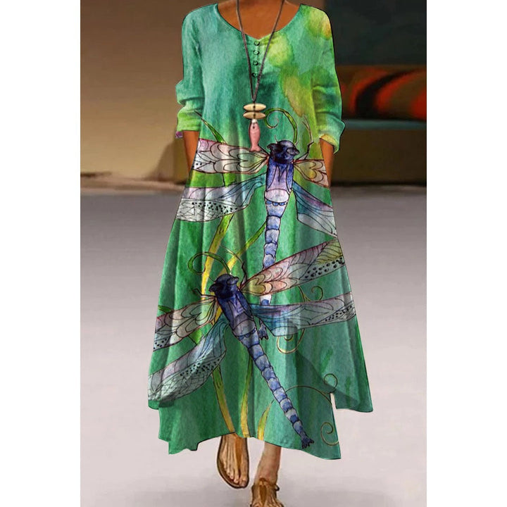 Abito elegante da donna in cotone