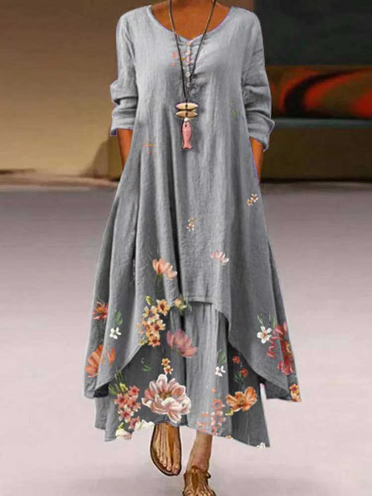 Abito elegante da donna in cotone