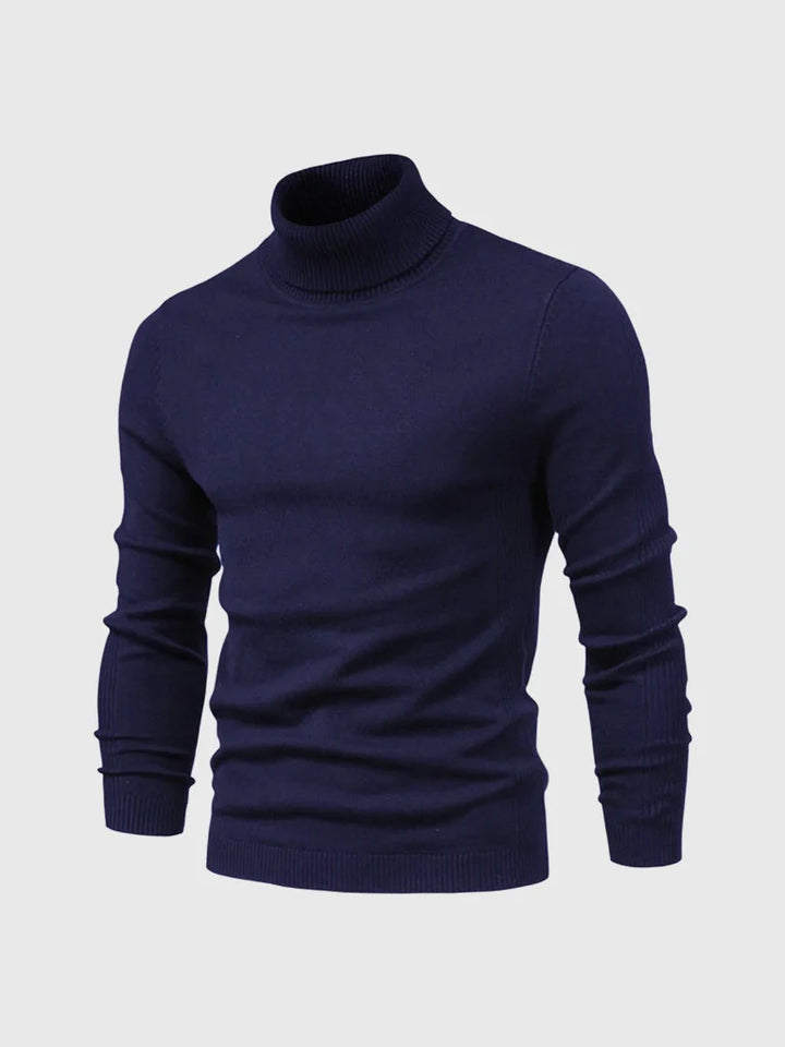 Maglione a collo alto da uomo