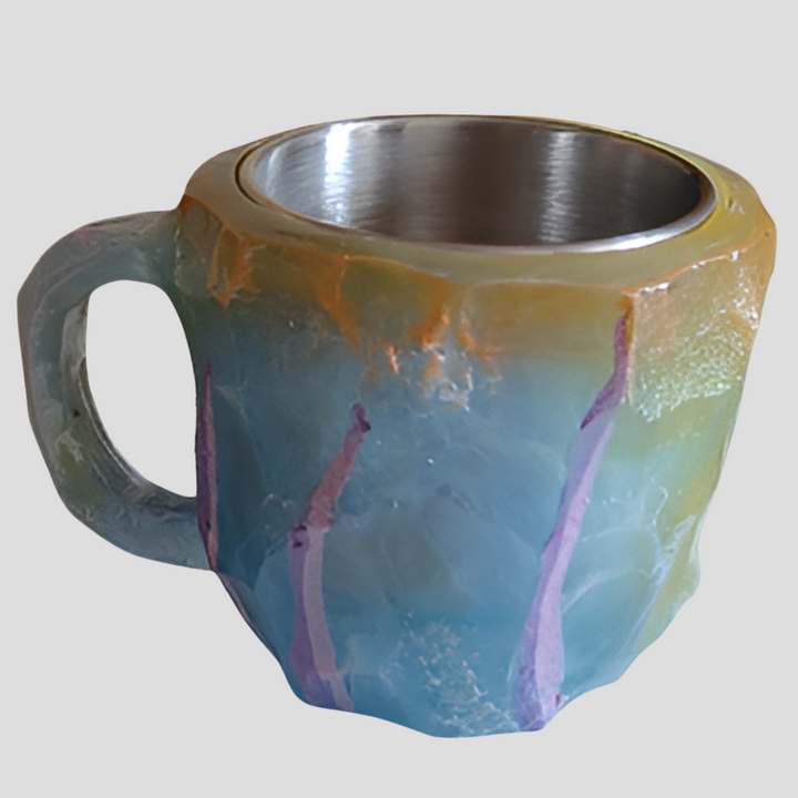 Tazze da caffè in cristallo minerale