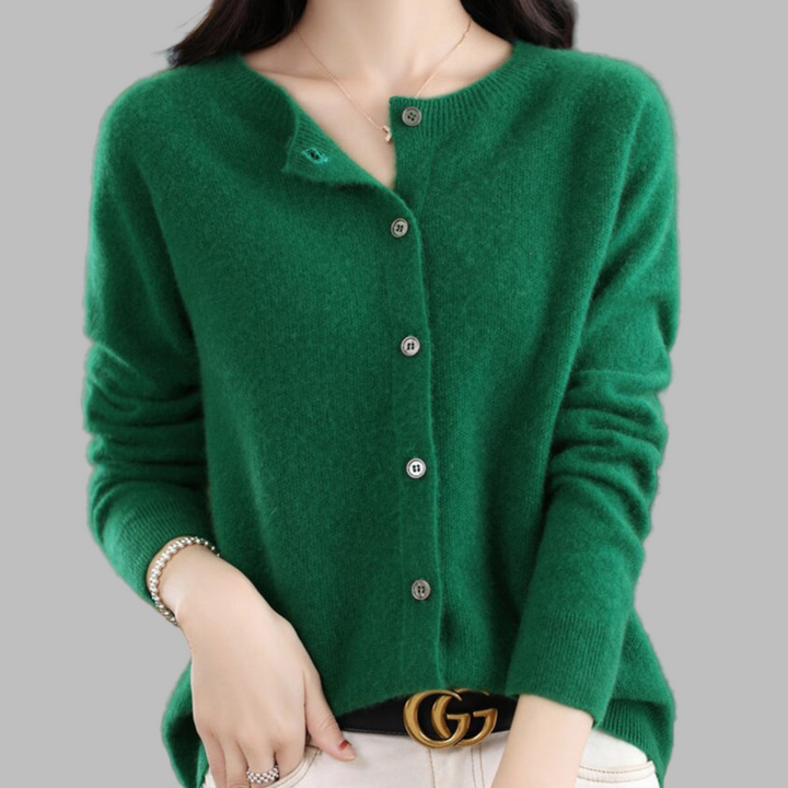 Cardigan con scollo a V da donna