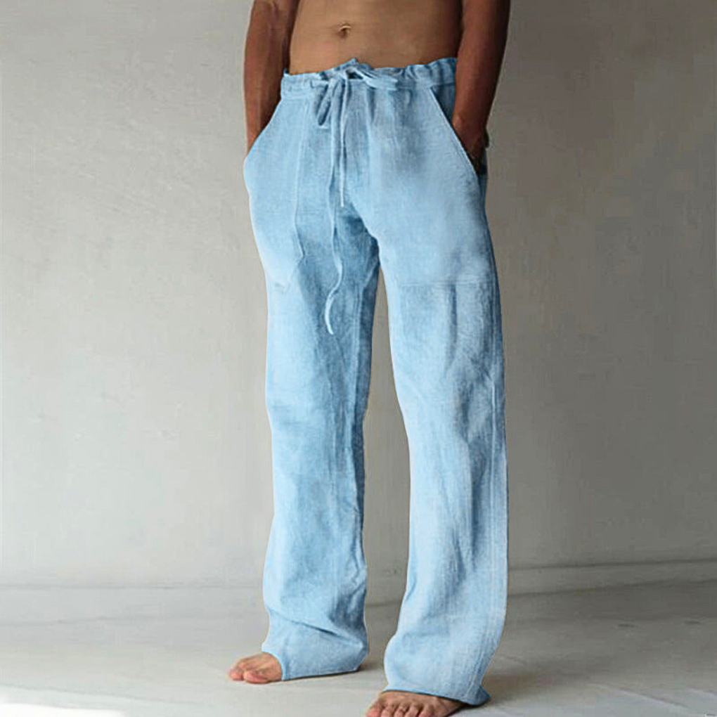 Comodo abbigliamento casual a vita alta con coulisse