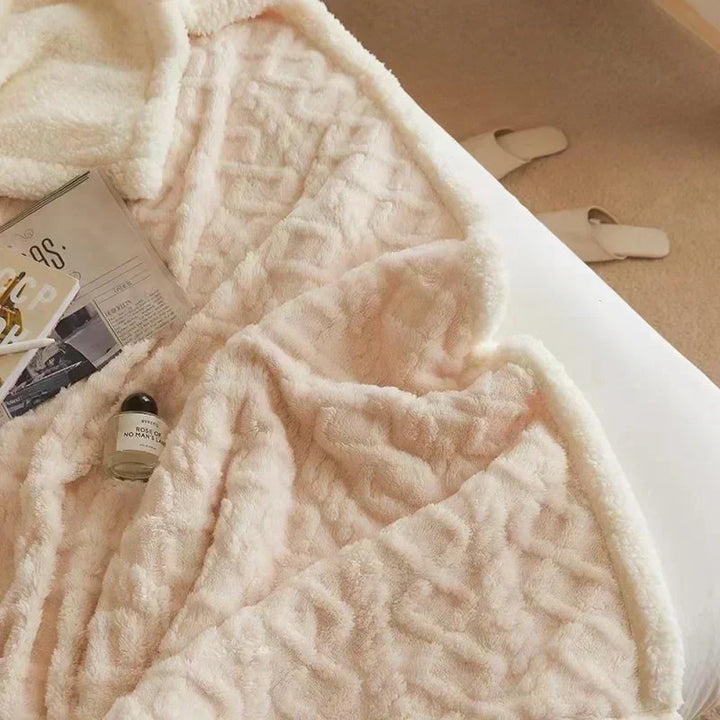 Coperta invernale in lana d'agnello