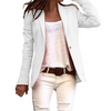 Blazer da lavoro casual da donna a maniche lunghe
