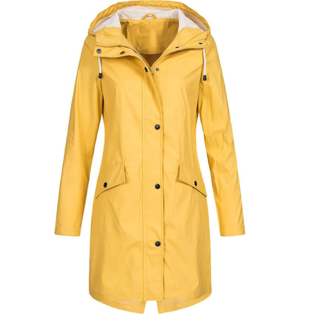 Impermeabile con cappuccio da donna