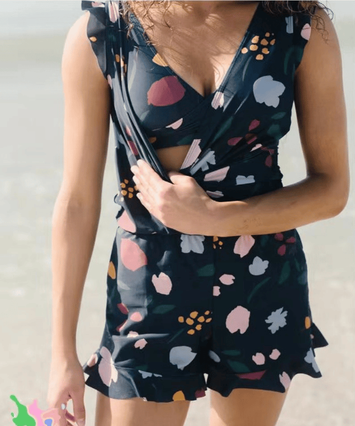 Costume da bagno da donna con reggiseno incorporato - Sostenitivo e alla moda