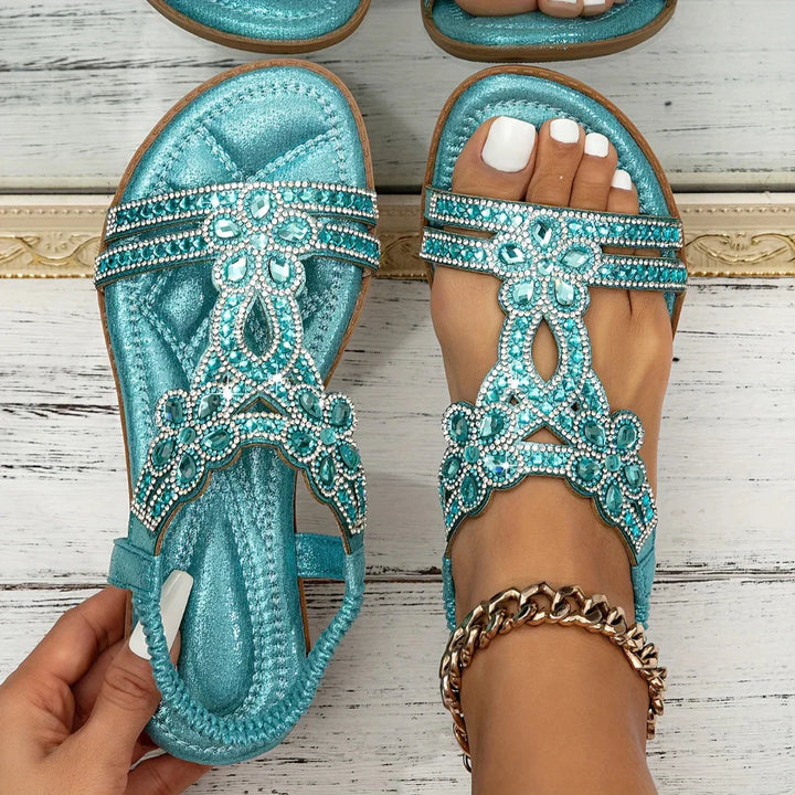 Sandali ortopedici da donna in stile boho