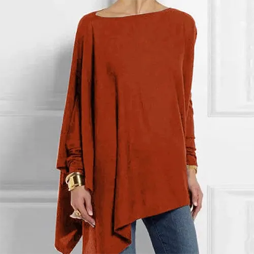 Top elegante a maniche lunghe da donna Chic
