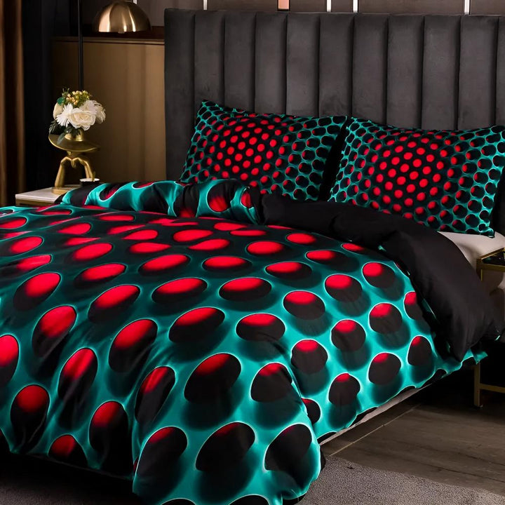 Set copripiumino Cosmic Vortex 3 pezzi
