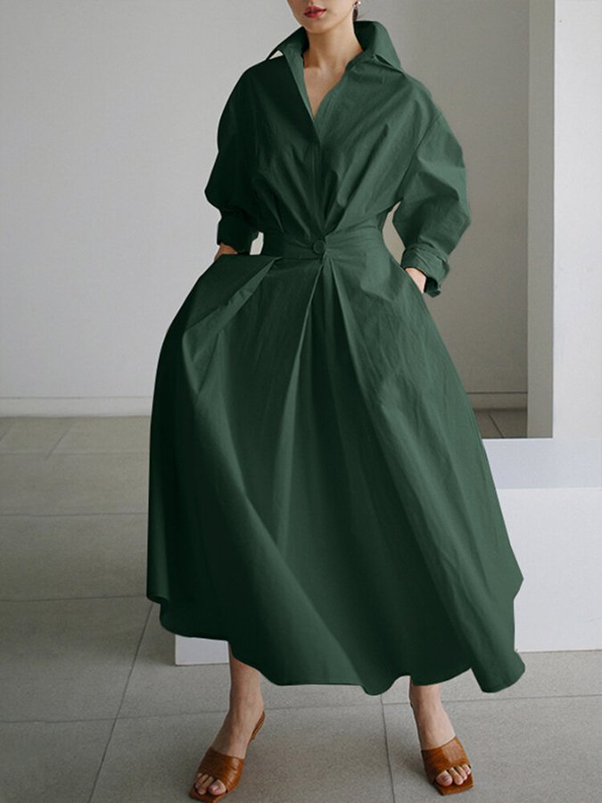 Abito Elegante Lungo da Donna: Raffinatezza e Comfort per Ogni Occasione