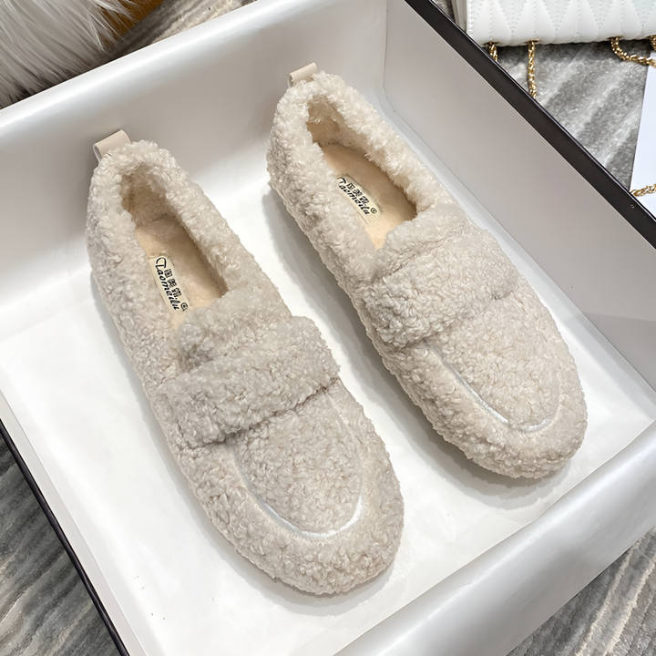 Pantofole da donna in peluche