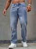 Jeans a Gamba Dritta da Uomo: Stile Classico e Comfort per Ogni Giorno