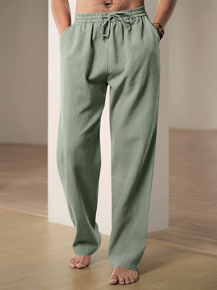 Pantaloni con coulisse dal taglio rilassato da uomo