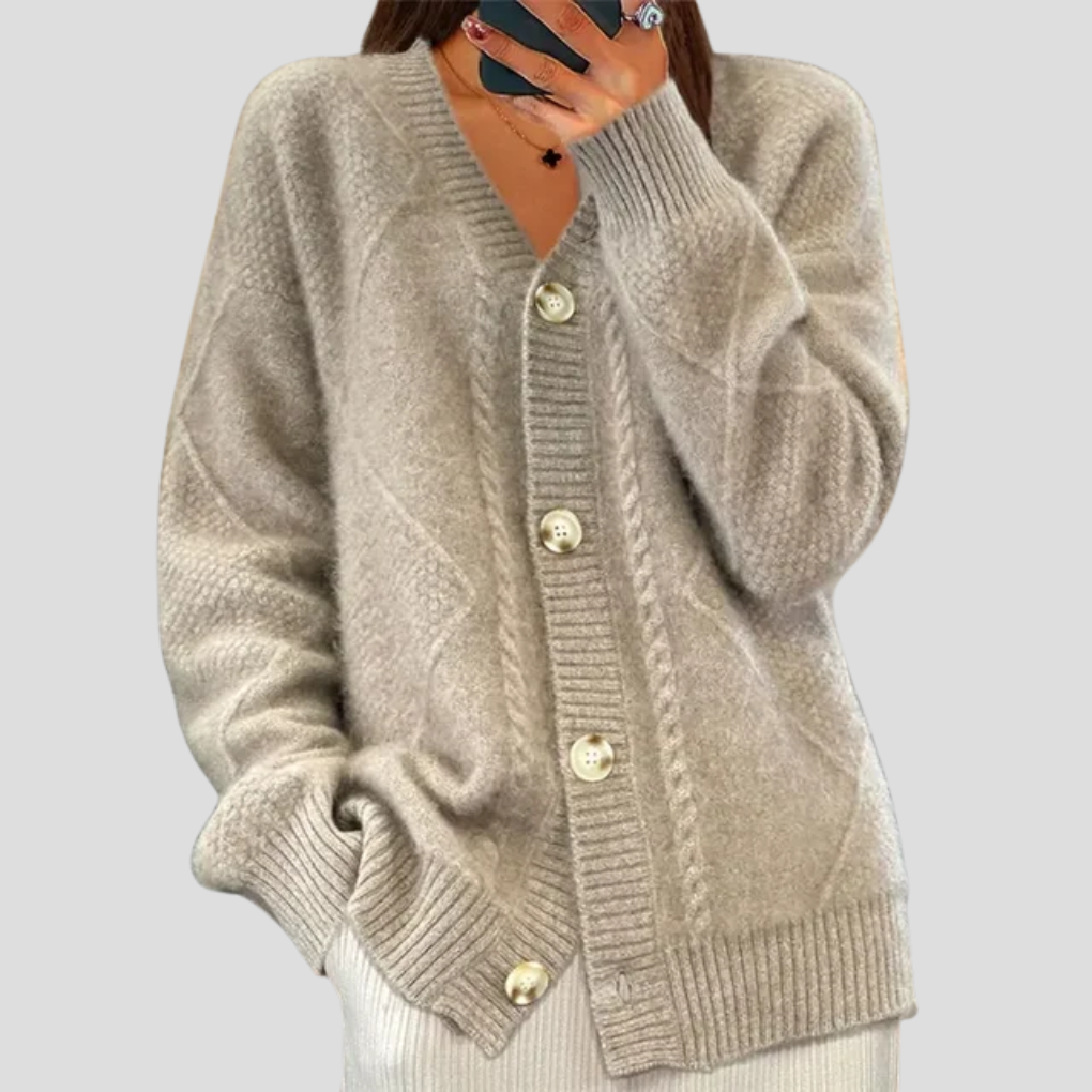Cardigan de punto para mujer