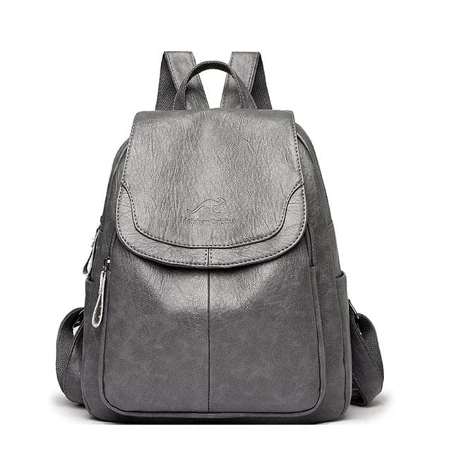 Zaino in pelle resistente per le donne