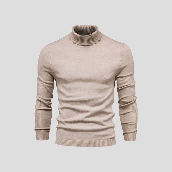 Maglione a collo alto da uomo