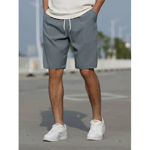 Pantaloncini estivi a vita alta da uomo, traspiranti