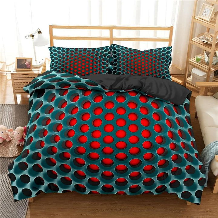 Set copripiumino Cosmic Vortex 3 pezzi